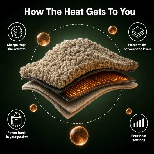 Heated Wearable Blanket