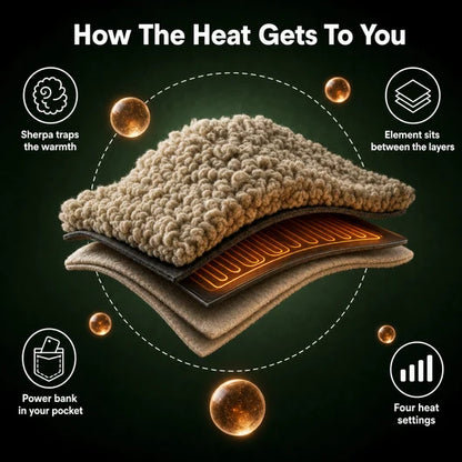 Heated Wearable Blanket